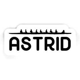 Rowboat Sticker Astrid Image