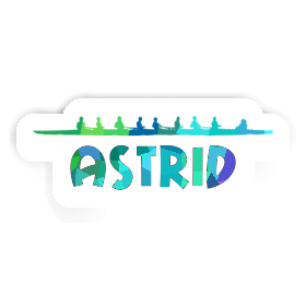 Sticker Astrid Rowboat Image