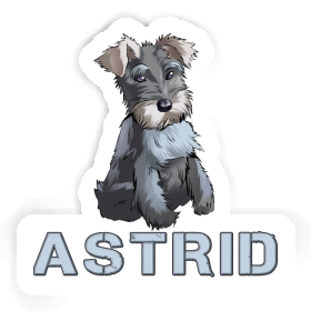 Astrid Sticker Schnauzer Image