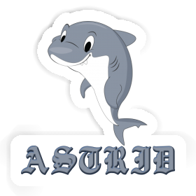 Shark Sticker Astrid Image