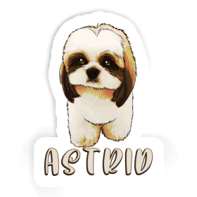 Sticker Shih Tzu Astrid Image