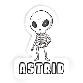 Sticker Skeleton Astrid Image