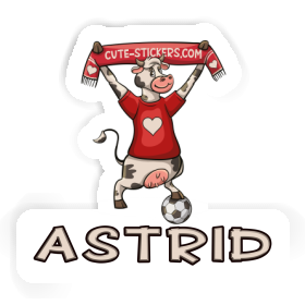 Astrid Autocollant Vache Image