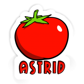 Sticker Astrid Tomato Image