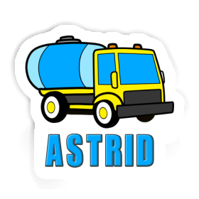 Water Truck Sticker Astrid Image