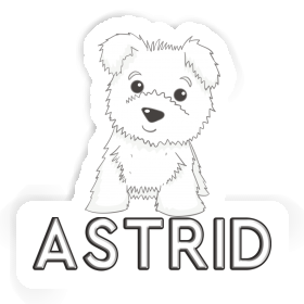 Westie Sticker Astrid Image