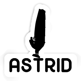 Autocollant Astrid Windsurfer Image