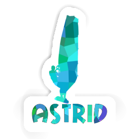 Windsurfer Sticker Astrid Image