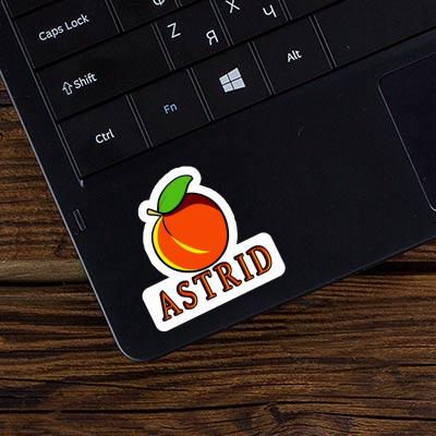 Sticker Astrid Apricot Notebook Image