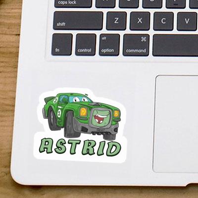 Astrid Sticker Rennauto Gift package Image