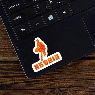 Sticker Astrid Basketball Player Gift package Image