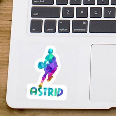 Sticker Basketballspieler Astrid Gift package Image