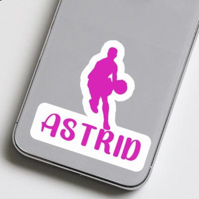 Basketballspieler Sticker Astrid Image