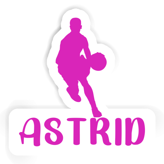 Basketballspieler Sticker Astrid Gift package Image