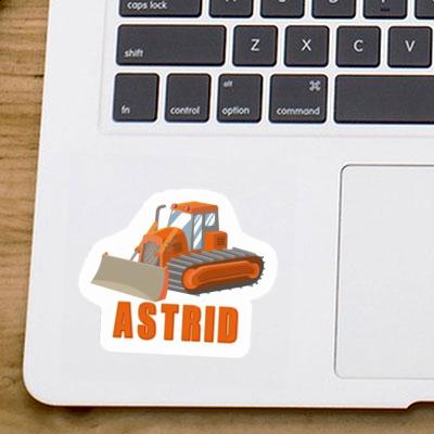 Sticker Excavator Astrid Gift package Image