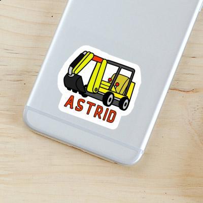 Astrid Sticker Mini-Excavator Gift package Image