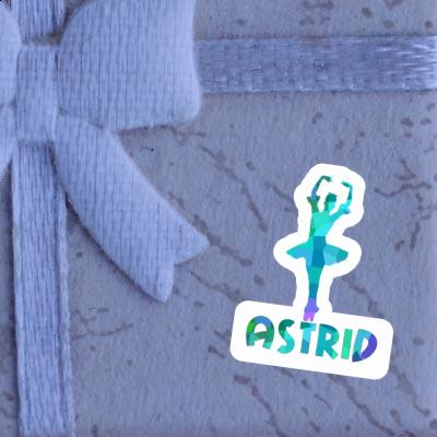 Sticker Ballerina Astrid Image