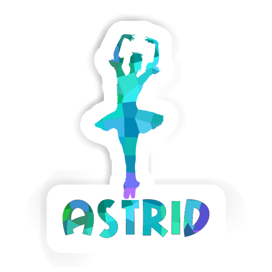 Sticker Ballerina Astrid Notebook Image