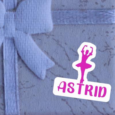 Sticker Astrid Ballerina Laptop Image