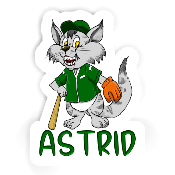 Autocollant Chat Astrid Image