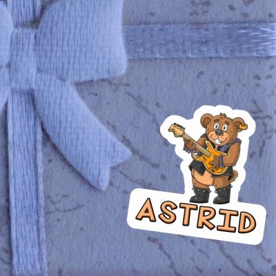 Sticker Rocker Bear Astrid Gift package Image