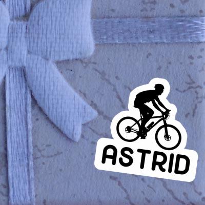 Astrid Sticker Biker Image