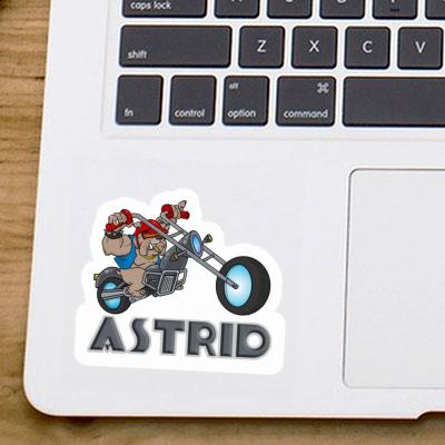 Sticker Biker Astrid Gift package Image