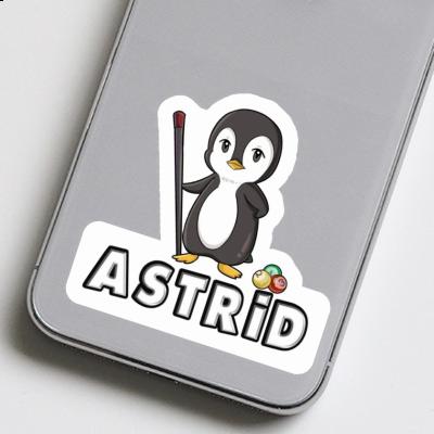 Sticker Billiards Player Astrid Gift package Image