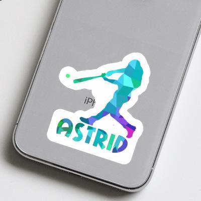 Baseball Player Sticker Astrid Gift package Image