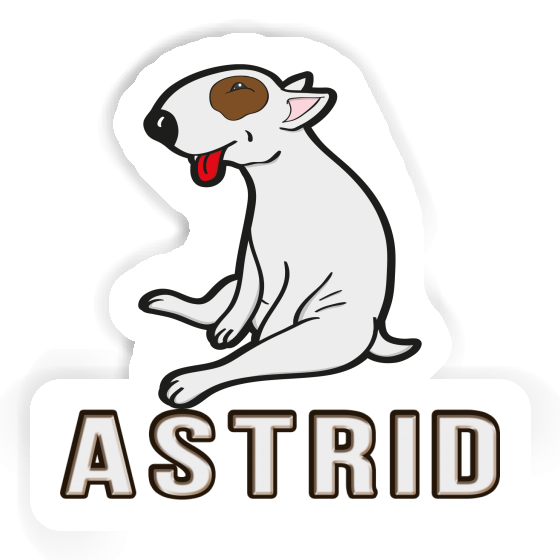 Sticker Astrid Terrier Gift package Image