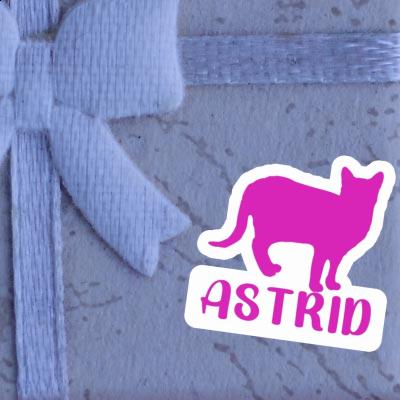 Sticker Astrid Cat Image