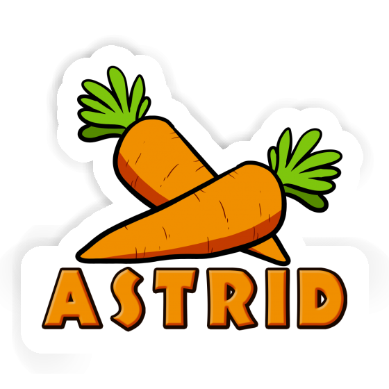 Sticker Astrid Karotte Laptop Image