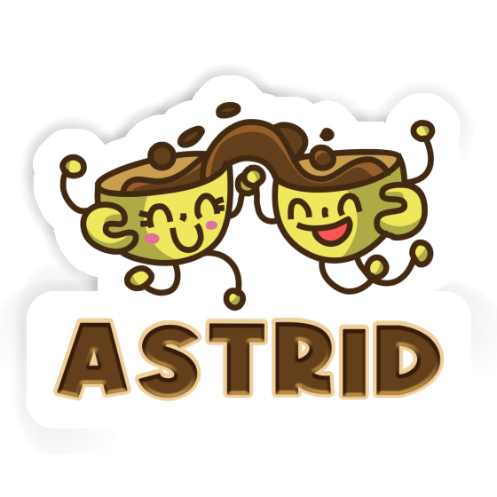 Sticker Coffee Astrid Gift package Image