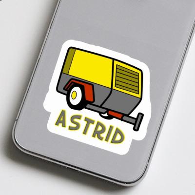 Sticker Astrid Compressor Gift package Image