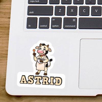 Astrid Sticker Kuh Notebook Image