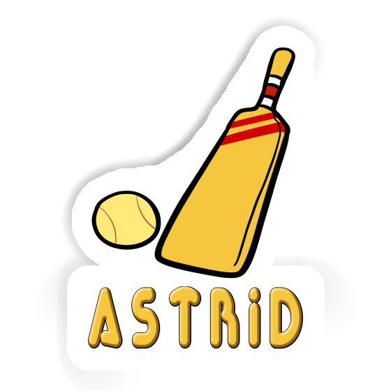 Autocollant Maillet de cricket Astrid Image