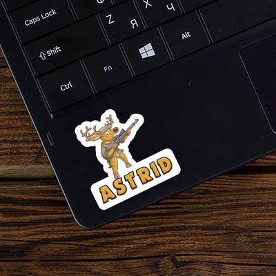 Sticker Astrid Hunter Notebook Image