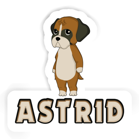 Sticker Astrid Boxer Image