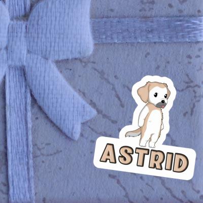 Sticker Golden Retriever Astrid Laptop Image