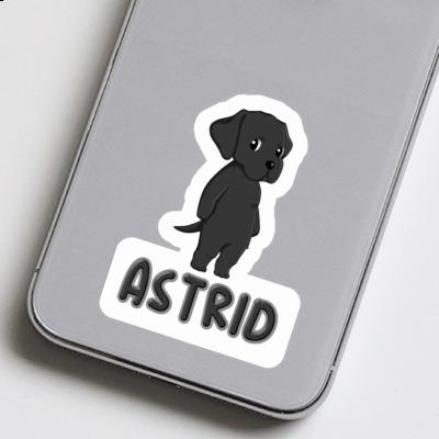 Aufkleber Labrador Astrid Notebook Image