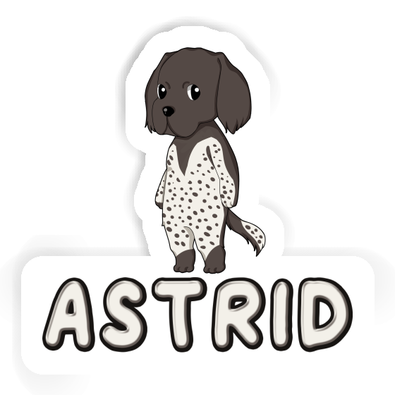 Astrid Sticker Munsterlander Notebook Image