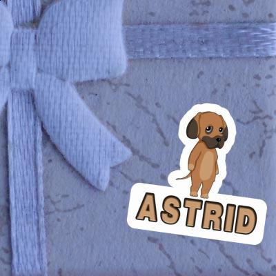 Dogue allemand Autocollant Astrid Image