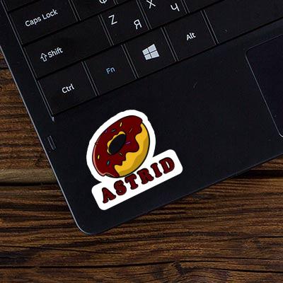 Astrid Sticker Donut Image