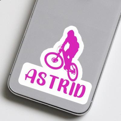 Sticker Astrid Downhiller Image