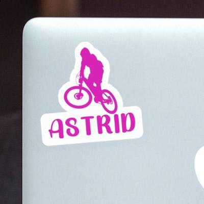 Sticker Astrid Downhiller Notebook Image