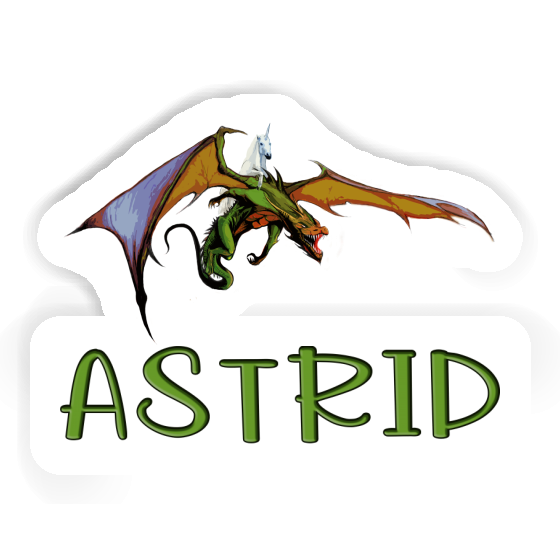 Astrid Aufkleber Drache Laptop Image