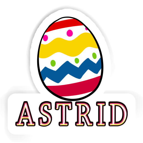 Sticker Astrid Easter Egg Gift package Image