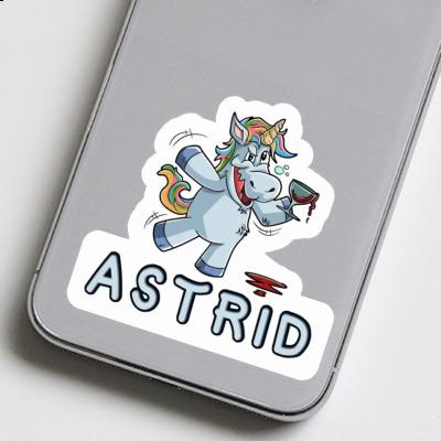 Astrid Sticker Weinhorn Gift package Image