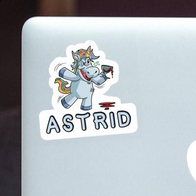 Astrid Sticker Weinhorn Image