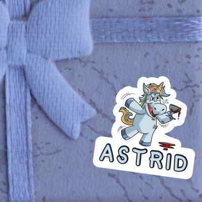 Astrid Sticker Weinhorn Notebook Image